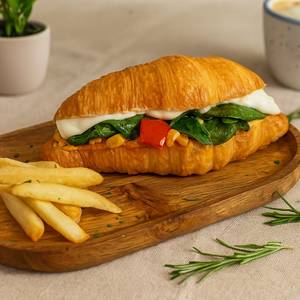 Garden Harvest Croissant Sandwich (Select- Jain /Regular)