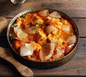 Paneer Do Pyaza with 3 ghee roti 