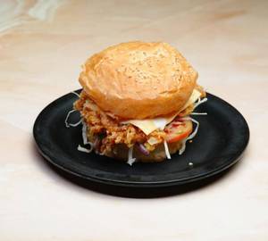 Chicken Cheese Zinger Burger.