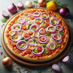 Onion Pizza [ 8 Inches]