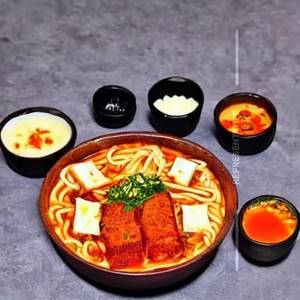 Non Veg Gochujang Cheese Ramen