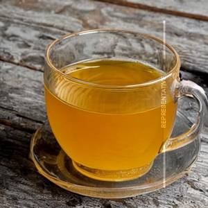 Ginger lemon honey tea