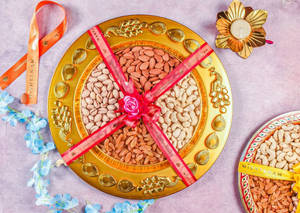 Dry Fruit Thaal (medium)