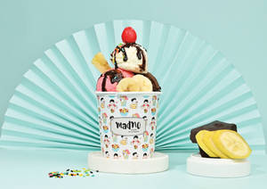 Madnos Banana Split Sundae