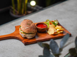 Pesto Caprese Chicken Ciabatta Sandwich
