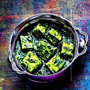 Palak paneer