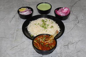 Mutton Curry + Rice