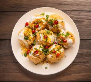 Doi fuchka with chatni fuchka (1plt)