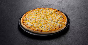 Sweet corn pizza