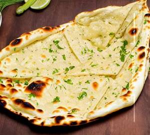 Cheesy Garlic Naan