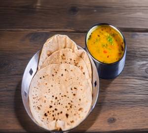 20 Pc"S Pulka With Large Dal Tadka 650ml