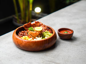 Chicken Mexican Bowl With Guacamole