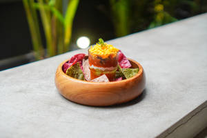 Mexican Seven Layer Dip With Tortillas Chips