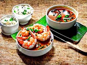 Prawns Triple Rice