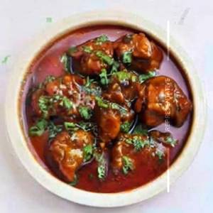 Chicken Manchurian (Boneless- Gravy)