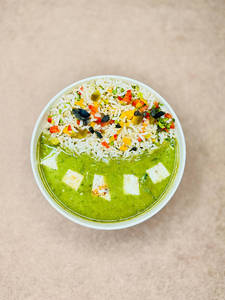 Pesto Paneer Rice Bowl