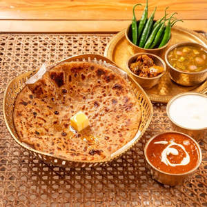 Sattu Paratha + Special Chola