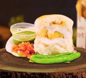 Butter cheese vada pav