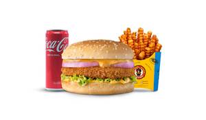 Combo Chicken Nikku Singh Burger