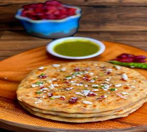 Paneer paratha