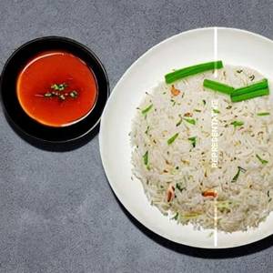 Chicken rice [half]