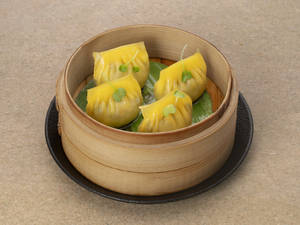Turmeric Truffle Mushroom Dumpling