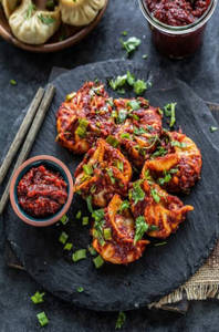 Chilli Garlic Momo