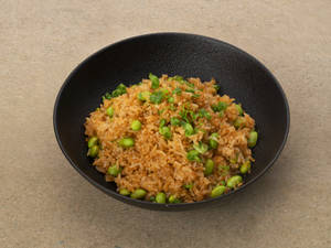 Edamame Garlic Vegetable Fried Rice