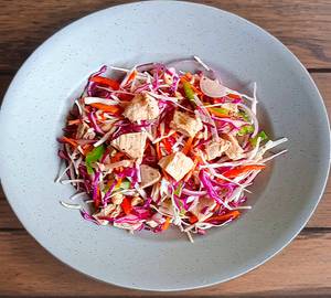 Rainbow Chicken Salad + Rainbow Veggie Salad