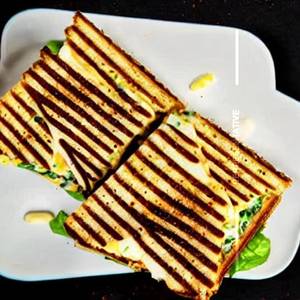 Spinach Corn & Cheese Grilled Sandwich