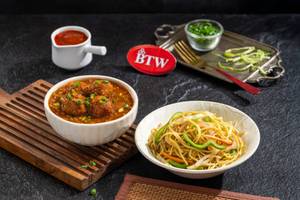 Special Chinese Combo (Noodle With Manchurian)
