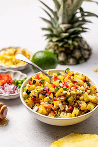 Corn Ananas Salad
