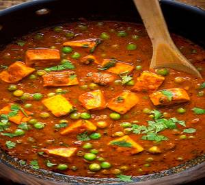 Matar paneer