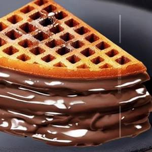 Rich Nutella Waffle