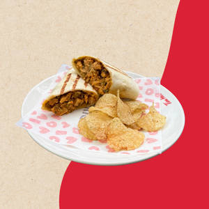 Chicken Tikka Wrap.