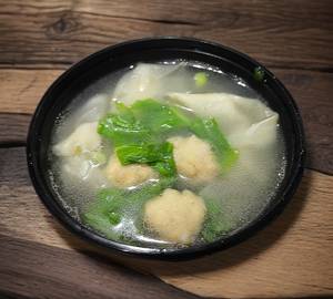 Chicken Meatball & Prawn Wonton Soup