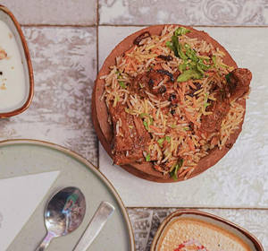 Hydrabadi Mutton Dum Biryani