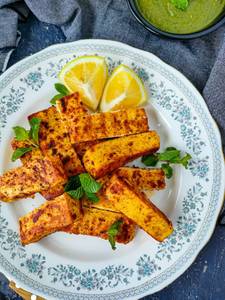 Paneer Lemon Garlic Sauce