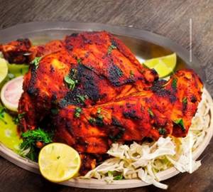Tandoori chicken [[ half