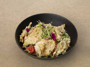 Tempura Spinach Salad