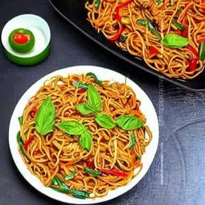 Basil Chilli Noodles