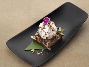 Brownie With Ice Cream