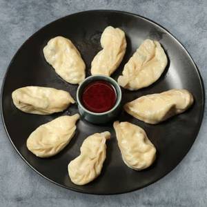 Chicken Steamed Momos (8 Pcs)