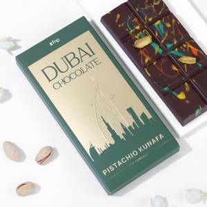 Dubai Pistachio Kunafa Chocolate