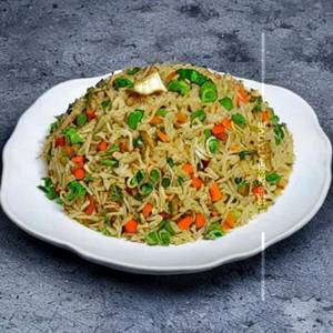 Veg Burnt Garlic Fried Rice
