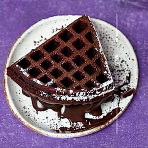 Rich Brownie Bubble Waffle