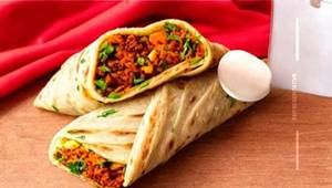 Veg Schezwan Roll