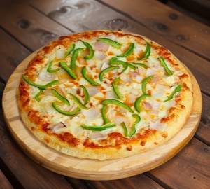 Onion capsicum pizza  [large 13 inch]