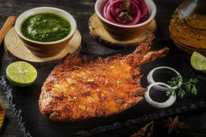 Pomfret Rava Fry
