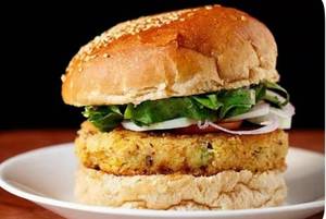 Aloo Tikki Mint Burger